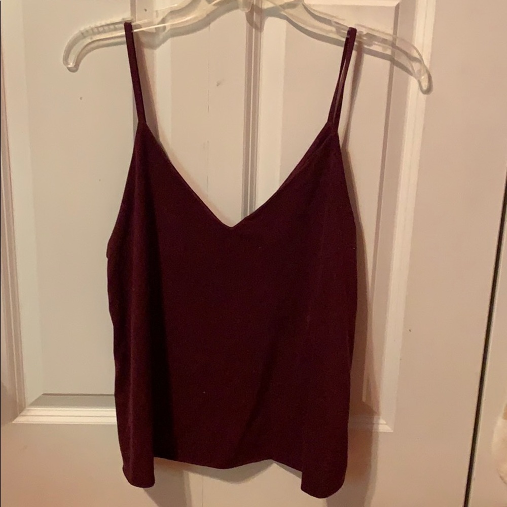 Forever 21 Burgundy tank top